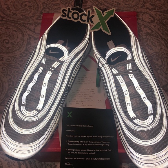 Nike Air Max 97 Reflective Silver 312834 007 - Picture 4 of 5